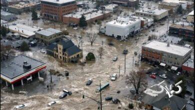 مردم امروز با قایق به خیابان آمدند +ویدیو