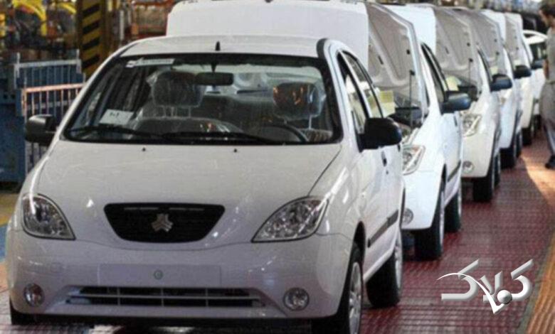 بازار خودرو - تیبا - خط تولید خودرو