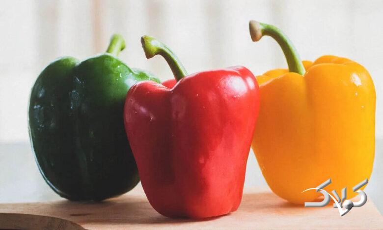 bell pepper - فلفل دلمه ای
