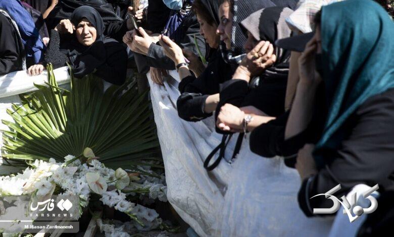 متن و حاشیه تشییع و تدفین پیکر آرمیتا گراوند