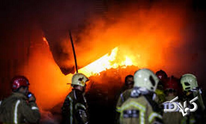 حادثه مخزن ۱۸ هزار تنی انبار نفت شهرری