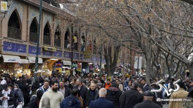 شلوغی و خرید مردم در بازار تهران