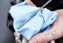 اندازه گیری روغن موتور خودرو