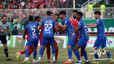 تصاویر دربی 106 تهران| پرسپولیس صفر- استقلال صفر