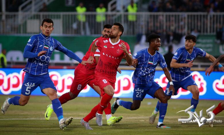 تصاویر دربی 106 تهران| پرسپولیس صفر- استقلال صفر