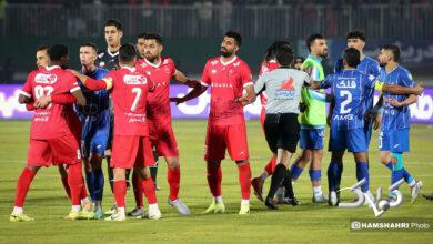 تصاویر دربی 106 تهران| پرسپولیس صفر- استقلال صفر