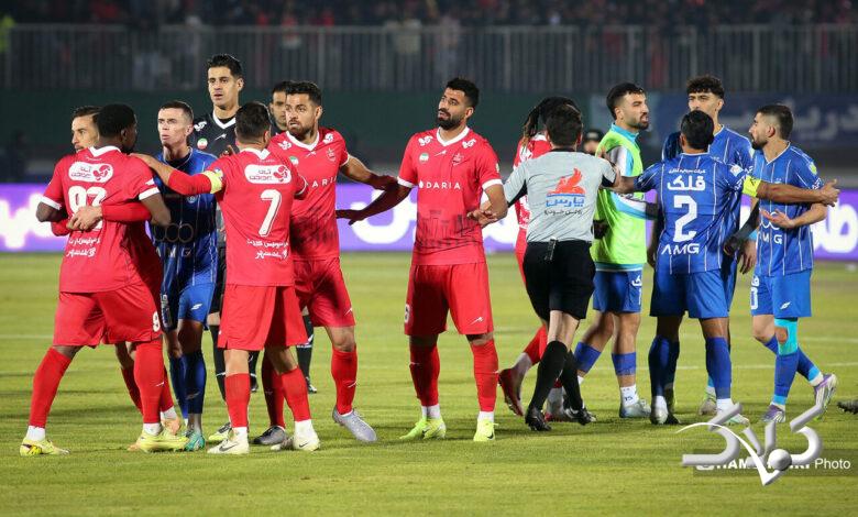 تصاویر دربی 106 تهران| پرسپولیس صفر- استقلال صفر