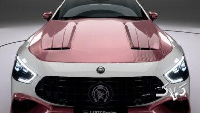 مرسدس صورتی