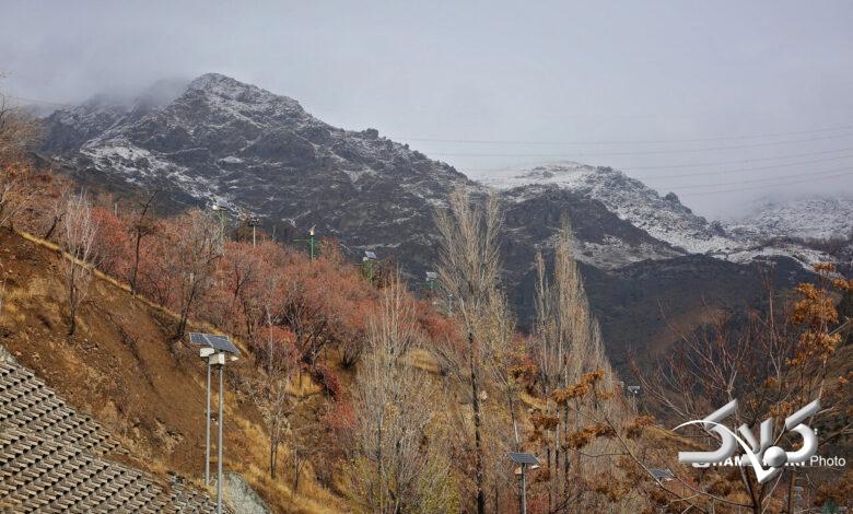 بارانِ پاییزی در تهران