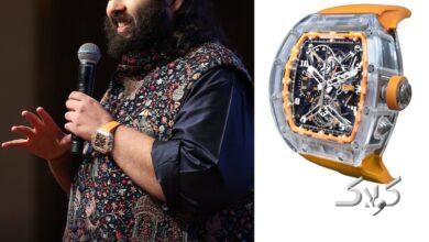 ساعت آنانت آمبانی پسر موکش آمبانی