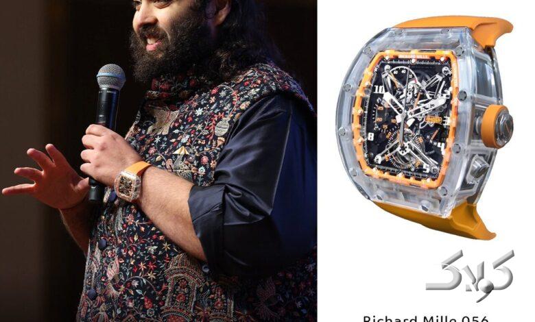 ساعت آنانت آمبانی پسر موکش آمبانی