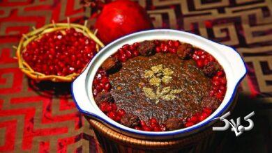 طرز تهیه آش انار ساده