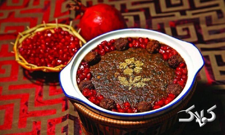 طرز تهیه آش انار ساده