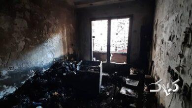 آتش سوزی  در خانه حوادث