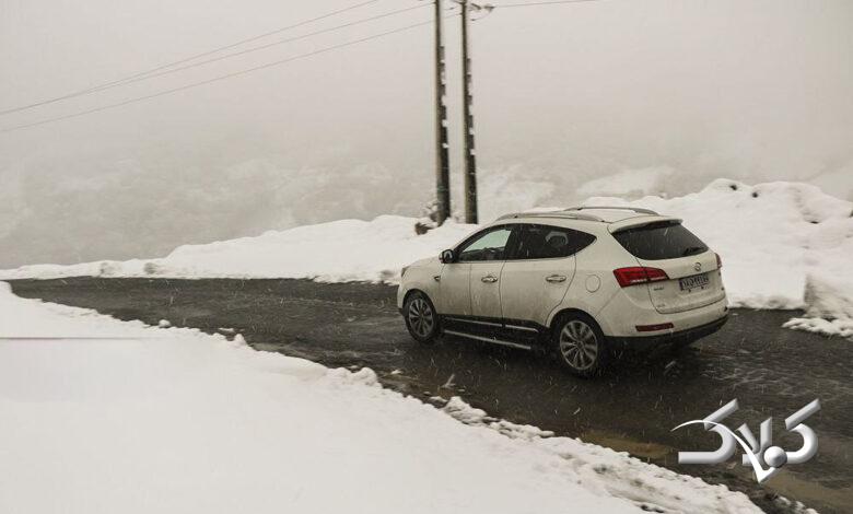 بارش برف / گیلان / زمستان / سرما