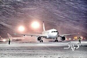 فرود در برف