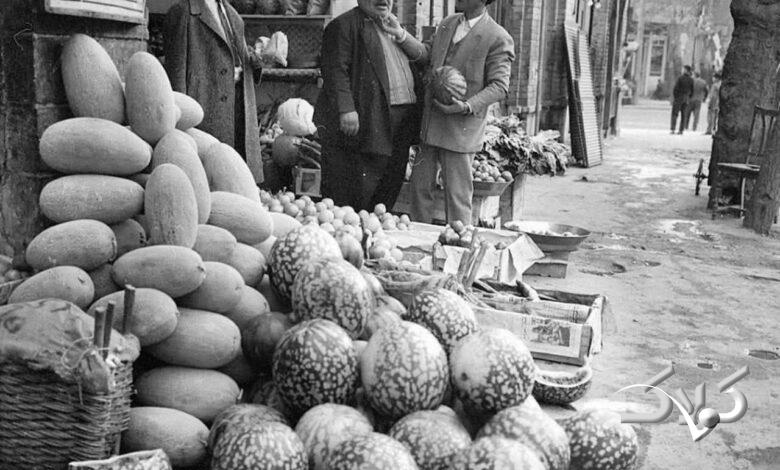 بازار شب یلدای ۶۰ سال پیش! ؛ سال ۱۳۴۴