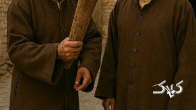 چوب تو آستین کردن