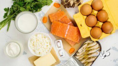 غذاهای حاوی ویتامین D