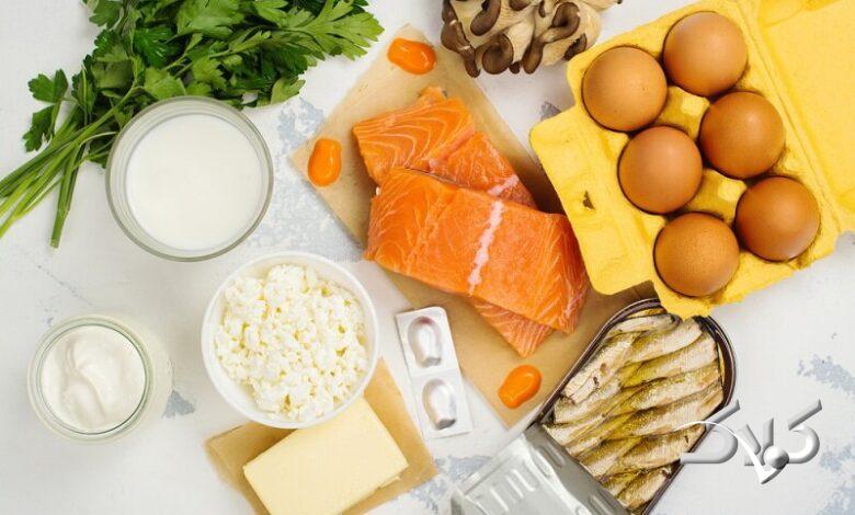 غذاهای حاوی ویتامین D