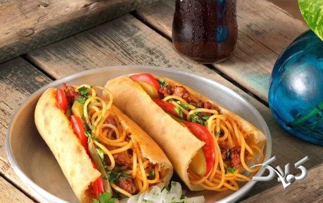 ساندویچ ماکارونی