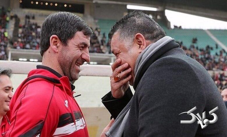 علی دایی و کریم باقری