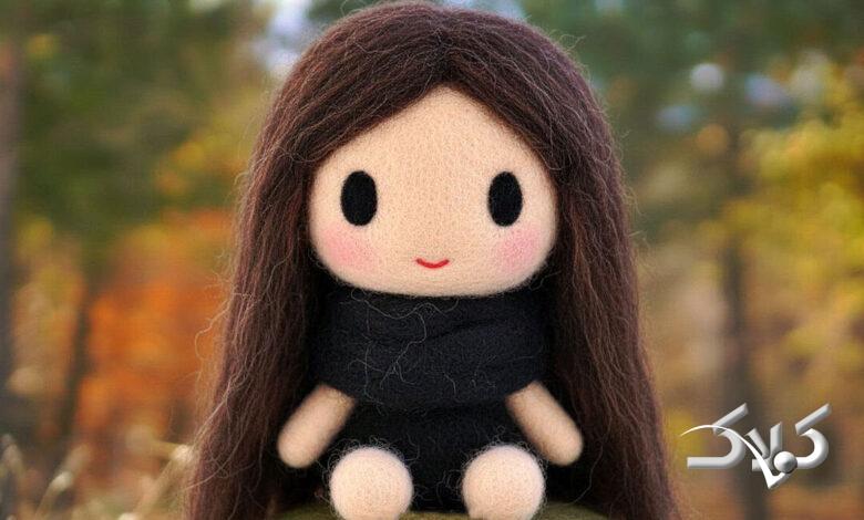 پرامپت تبدیل چهره به عروسک نمدی