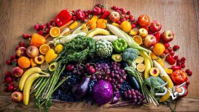 غذای رنگین کمانی