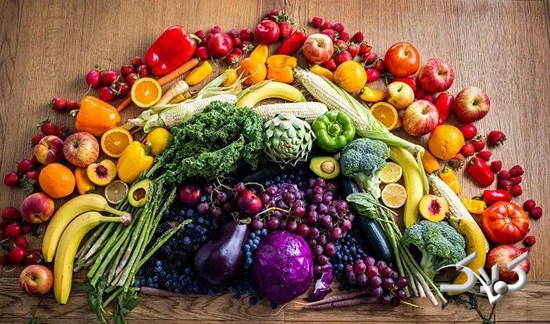 غذای رنگین کمانی