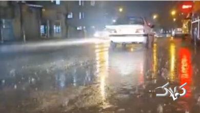 تصاویری از تداوم بارش برف و باران در آذربایجان غربی