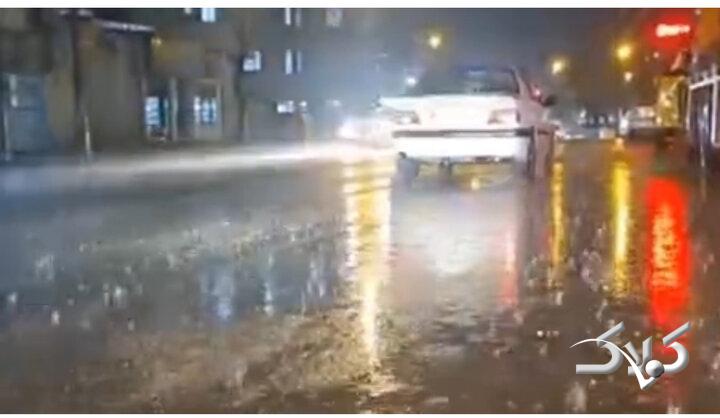 تصاویری از تداوم بارش برف و باران در آذربایجان غربی