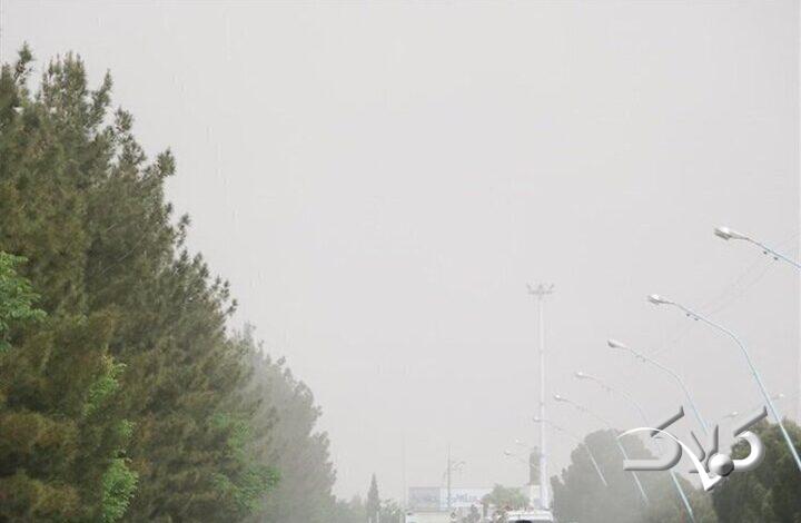 شاخص هوای شیراز امروز ناسالم است
