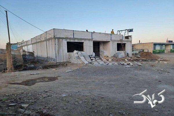 مدرسه شهید صالحی سیرزار کلات به پیشرفت ۷۵ درصدی رسید