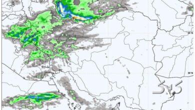 ورود سامانه بارشی جدید به کشور از روز شنبه؛ اوج بارشها در ۹ استان