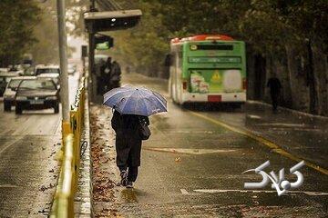 ورود سامانه بارشی به کشور؛ آسمان این استان‌ها بارانی می‌شود