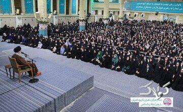 حرفهای احساسی دختر دهههشتادی در حضور رهبری