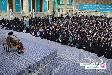 حرفهای احساسی دختر دهههشتادی در حضور رهبری