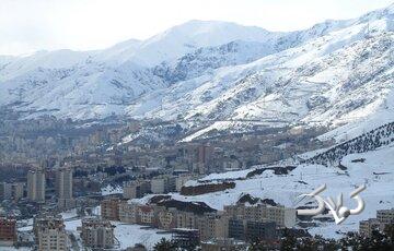 رگبار باران و برف در ارتفاعات تهران؛ آلودگی هوا تا هفته آینده میماند
