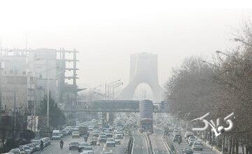 تنفس هوای ناسالم برای گروه‌های حساس در تهران