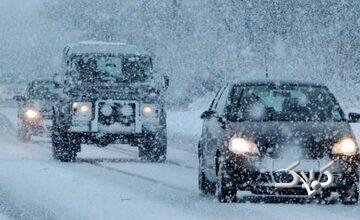 این جاده به دلیل کولاک شدید مسدود شد