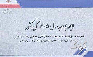 حقوقها در سال 1405 در لایحه پیشنهادی دولت چقدر افزایش یافته است؟/ توضیحات سخنگوی کمیسیون تلفیق درباره بودجه شرکتهای دولتی