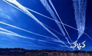 خطهای سفید در آسمان تهران/ چرا آسمان پاییز و زمستان خطخطیتر است؟