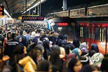 توضیح پلیس درباره ویدئوی اعتراض مردم در مترو