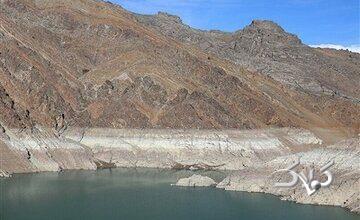 ذخیره آب در سد کرج تقریبآ هیچ؛ ۹۷ درصد مخزن خالی شد