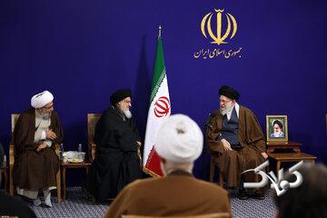 رهبر انقلاب: آیتالله میلانی از ارکان نهضت اسلامی است/ حوزه علمیه مشهد مدیون آیت الله میلانی است