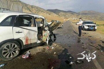 تصادف سنگین در فیروزکوه/ آمار فوتی و مصدومان