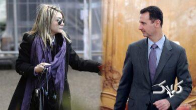 لونا الشبل و بشار اسد