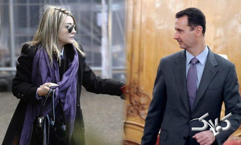 لونا الشبل و بشار اسد