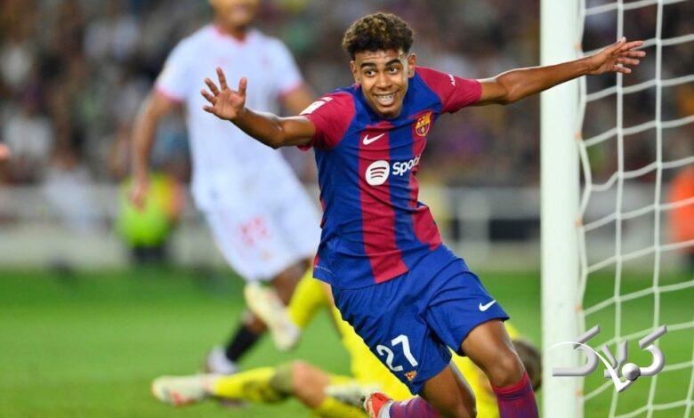 لامینه یامال بارسلونا