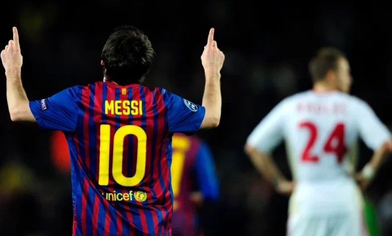 لیونل مسی بایرن لورکوزن